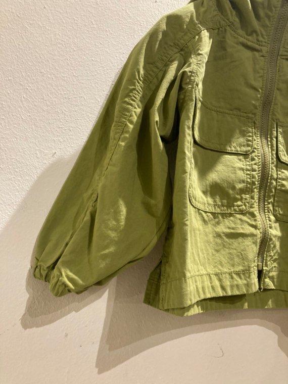 ウォッシャブルダンプ L/S ジップパーカー