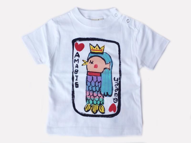 あまびえトランプのTシャツキッズ