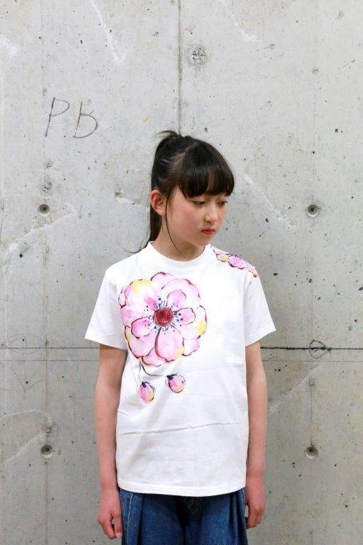 アンティークアネモネのTシャツキッズサイズ
