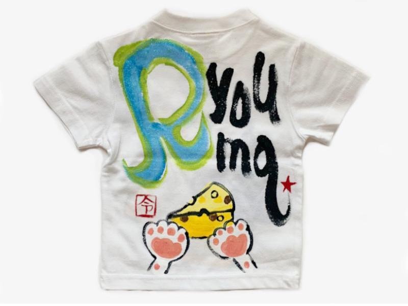 チーズとネズミのTシャツキッズ