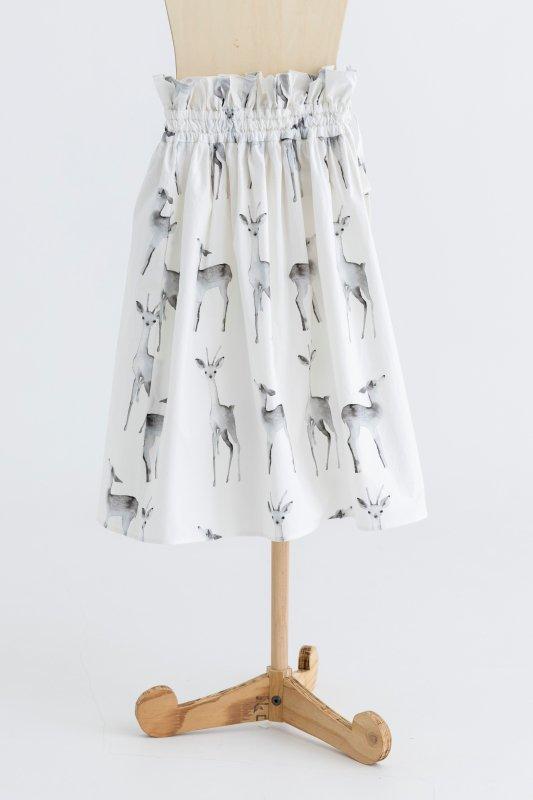 deer pattern skirt 