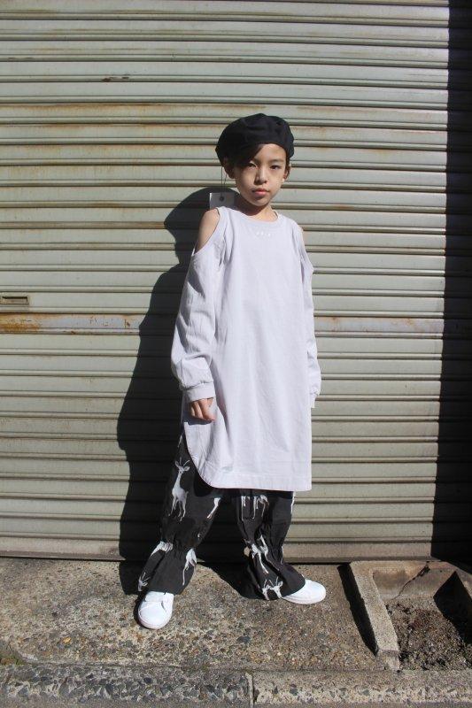 Shoulder　Hole　Long　Sleeve　Tee