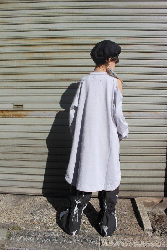Shoulder　Hole　Long　Sleeve　Tee