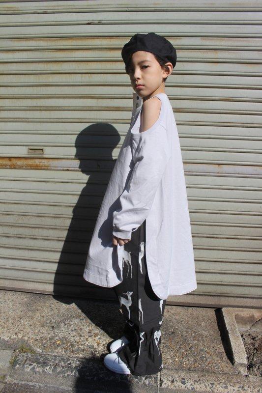 Shoulder　Hole　Long　Sleeve　Tee