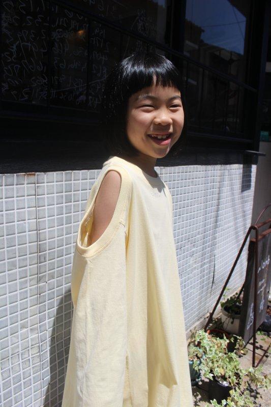 Shoulder　Hole　Long　Sleeve　Tee