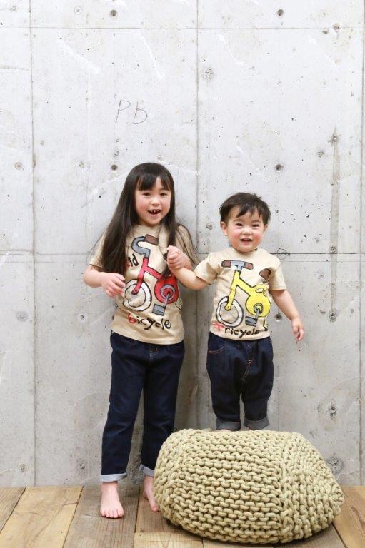 自転車キッズのTシャツキッズサイズ