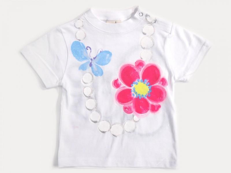 カメリアパールのTシャツキッズ