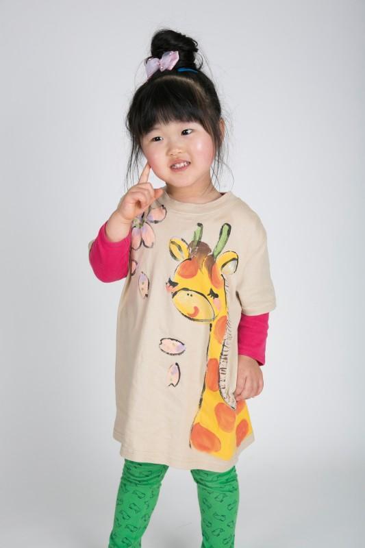 薫るんきりんのTシャツキッズサイズ