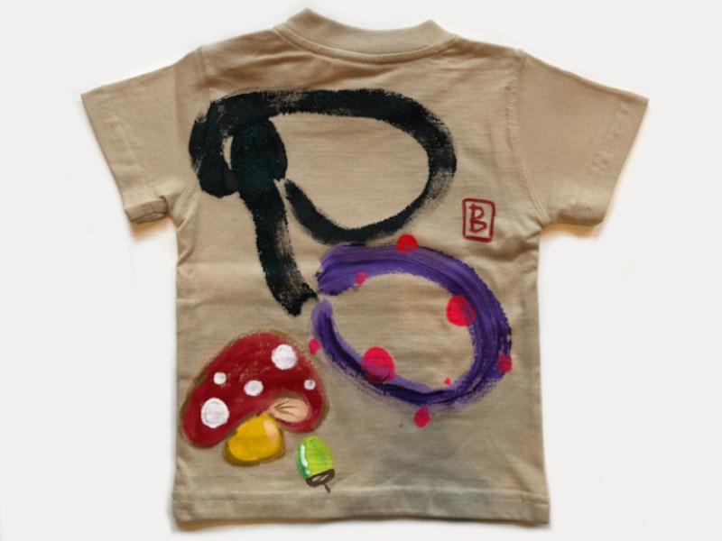 きのこリスのTシャツキッズ