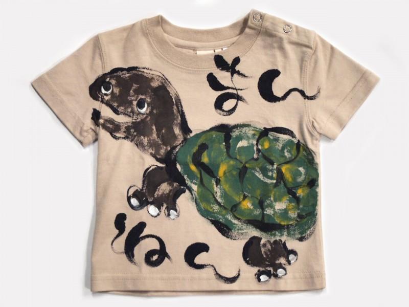 万年亀のTシャツキッズサイズ