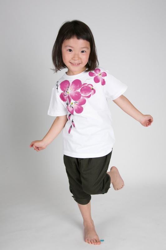 もものはなのTシャツキッズサイズ