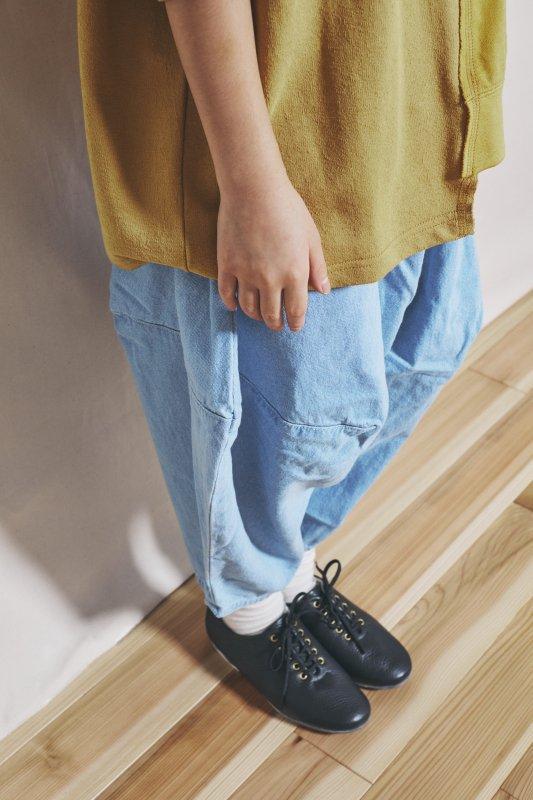 デニムポインテッドパンツ