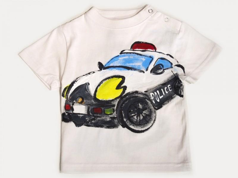 パトカーのTシャツキッズ