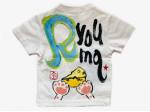 チーズとネズミのTシャツキッズ