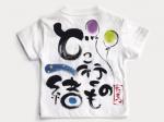 どこいこCAR青のTシャツキッズサイズ