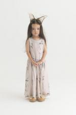 deer pattern dress