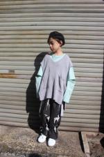 knit poncho vest