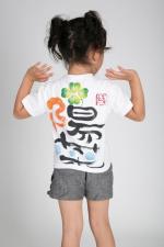 HAPPYてんとう虫のTシャツキッズサイズ