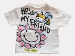 HelloMyFriendの吊り編み天竺Tキッズ