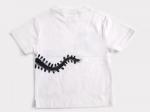 ホネホネ恐竜ティラノサウルスのTシャツキッズ