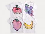 ジューシーフルーツいちごのTシャツキッズ