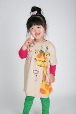薫るんきりんのTシャツキッズサイズ
