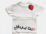 くろちゃんと風船のTシャツキッズ
