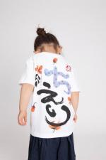 のうぜんかづらのTシャツキッズサイズ