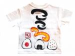 おにぎり大好きのTシャツキッズ