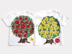 リンゴの木のTシャツキッズサイズ