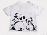 笹パンダのTシャツキッズ