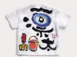 ショベルカーのTシャツキッズサイズ