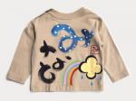 消防車のTシャツキッズ長袖