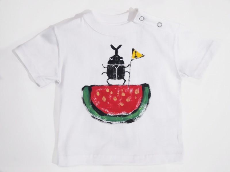スイカ好きのTシャツキッズ
