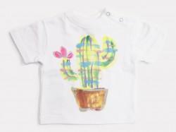 サボテンのTシャツキッズ
