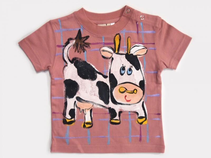 干支うし（丑）のTシャツキッズ
