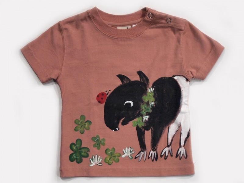 バクとクローバーのTシャツキッズサイズ