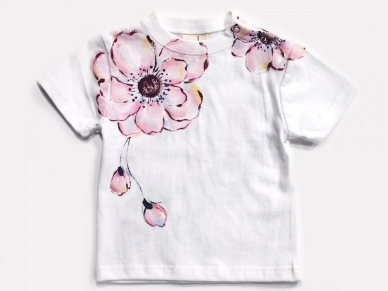 アンティークアネモネのTシャツキッズサイズ