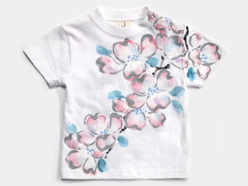 はなみずき肩のTシャツキッズサイズ