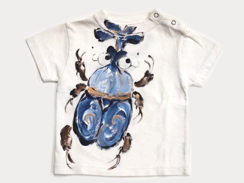 かぶと虫のTシャツキッズサイズ