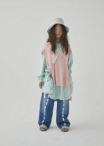 knit poncho vest