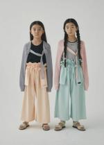 hem gather wide pants