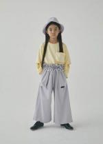 hem gather wide pants