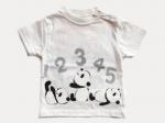 たいそうパンダのTシャツキッズ