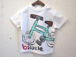 自転車大人のTシャツキッズサイズ