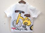 自転車トドラーのTシャツキッズサイズ