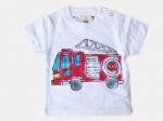 Fire　TruckのTシャツキッズ