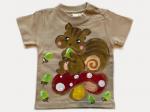 きのこリスのTシャツキッズ