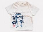侍カエルのTシャツキッズ