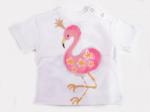 フラミンゴのTシャツキッズ